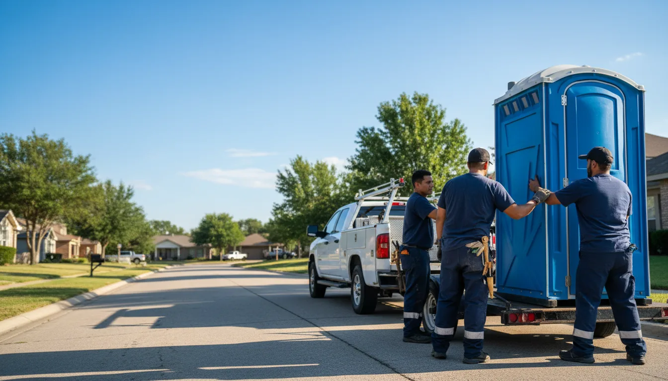 Portable Toilet Rental in Fulton, IL near me